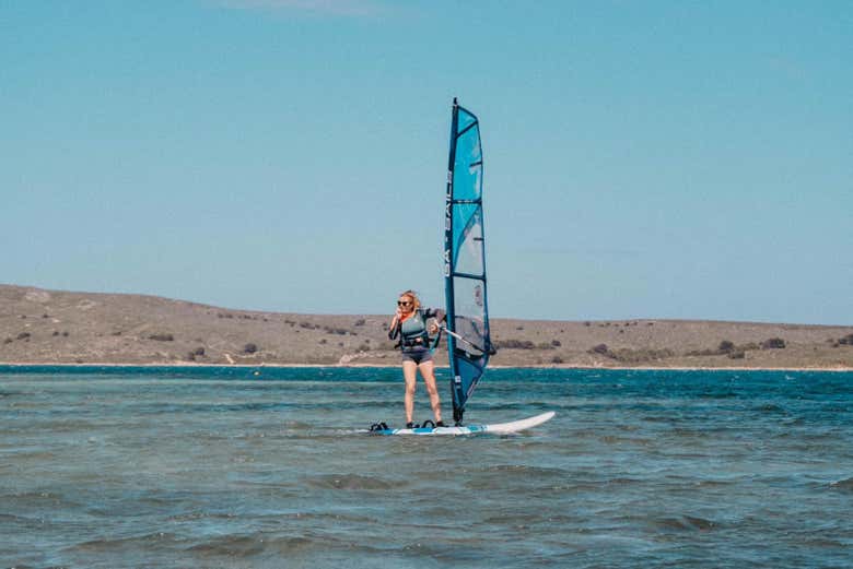 Lezione di windsurf