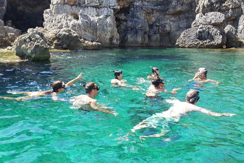 Durante lo snorkeling