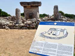 Paese Talaiotico Trepuco, recinto della taula
