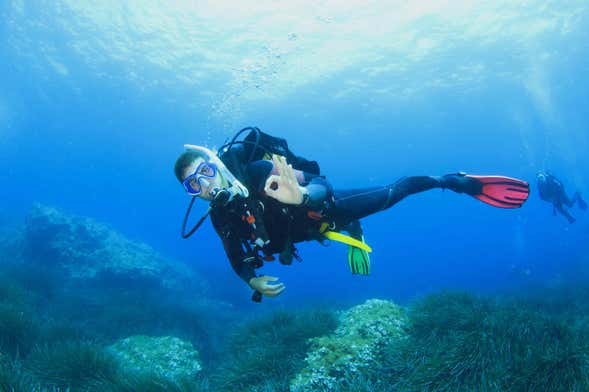 Immersione per principianti a Port d'Addaia